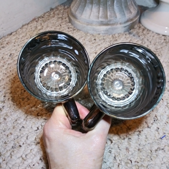 Vintage Walt Disney World's Epcot Center Mercury Glass Mugs - Picture 4 of 8